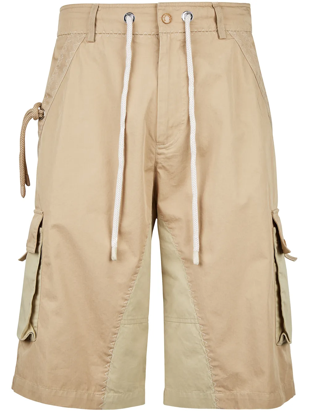 

Moncler x JW Anderson two-tone cargo shorts - Neutrals