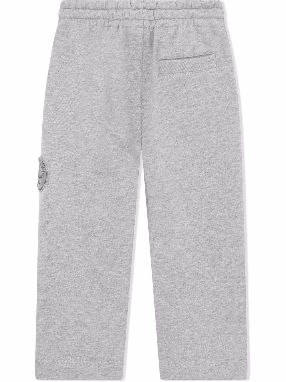 Dolce & Gabbana Kids Trainingsbroek met geborduurd logo - Grijs