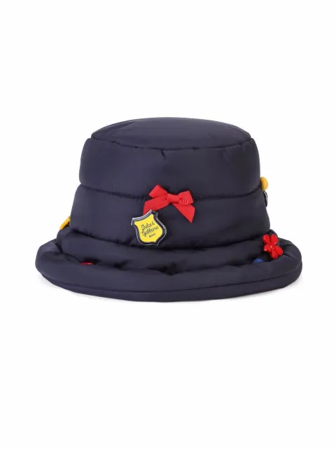Dolce & Gabbana Kids padded button-detail hat
