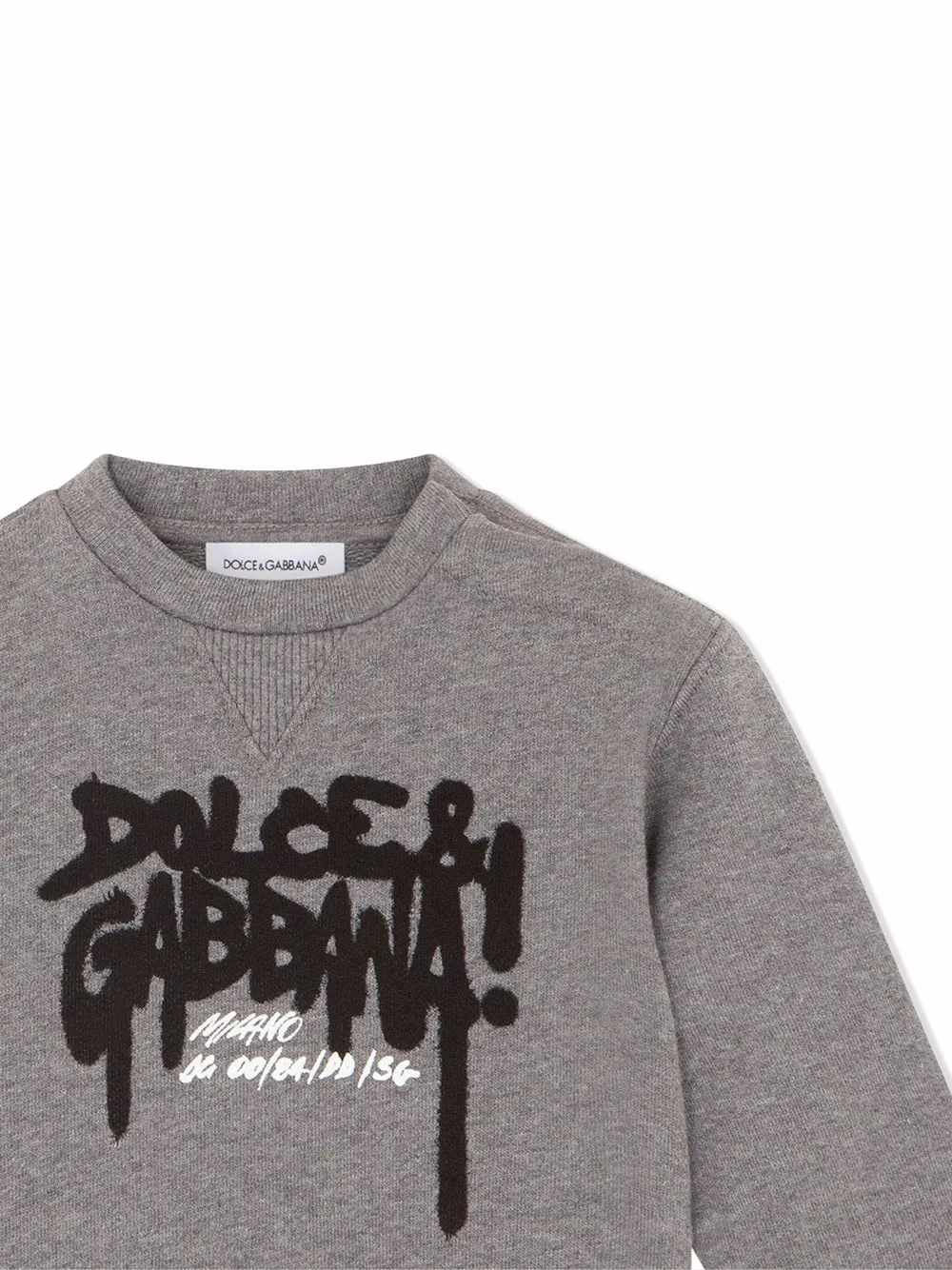 фото Dolce & gabbana kids толстовка с логотипом