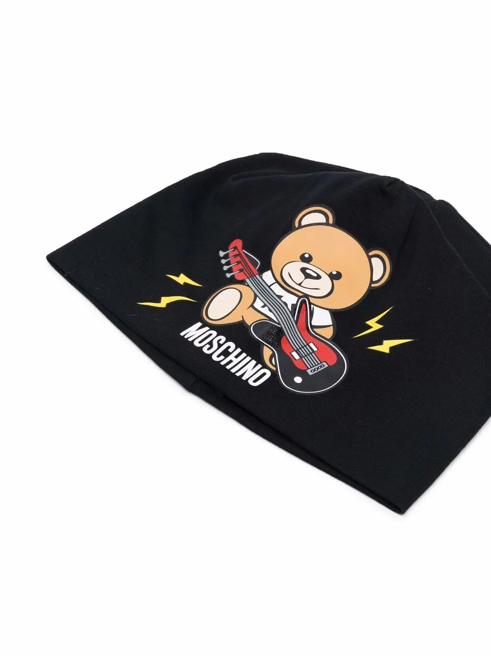 фото Moschino kids шапка бини с принтом teddy bear