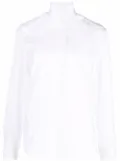 Rabanne white ruffled shirt