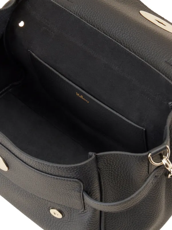 Mulberry Alexa Braided Handle Buckle Tote Bag | Black | FARFETCH