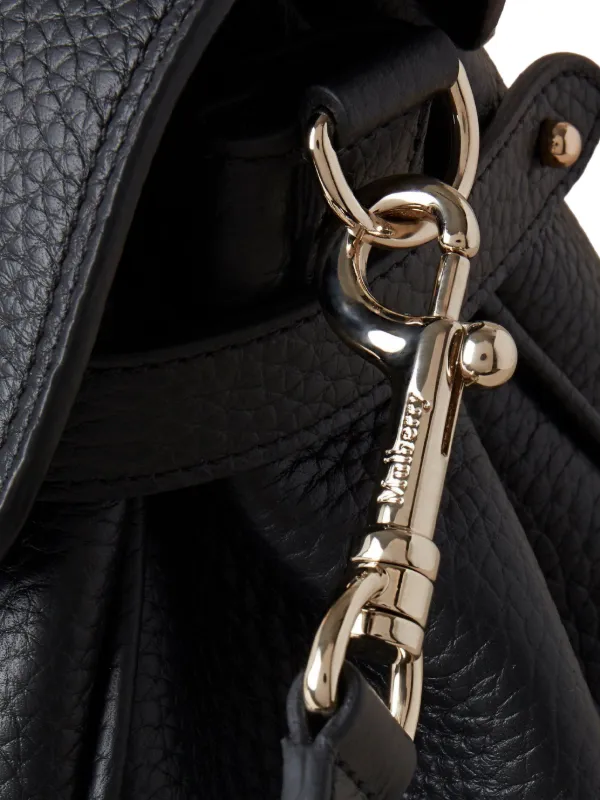 Mulberry Alexa Braided Handle Buckle Tote Bag | Black | FARFETCH