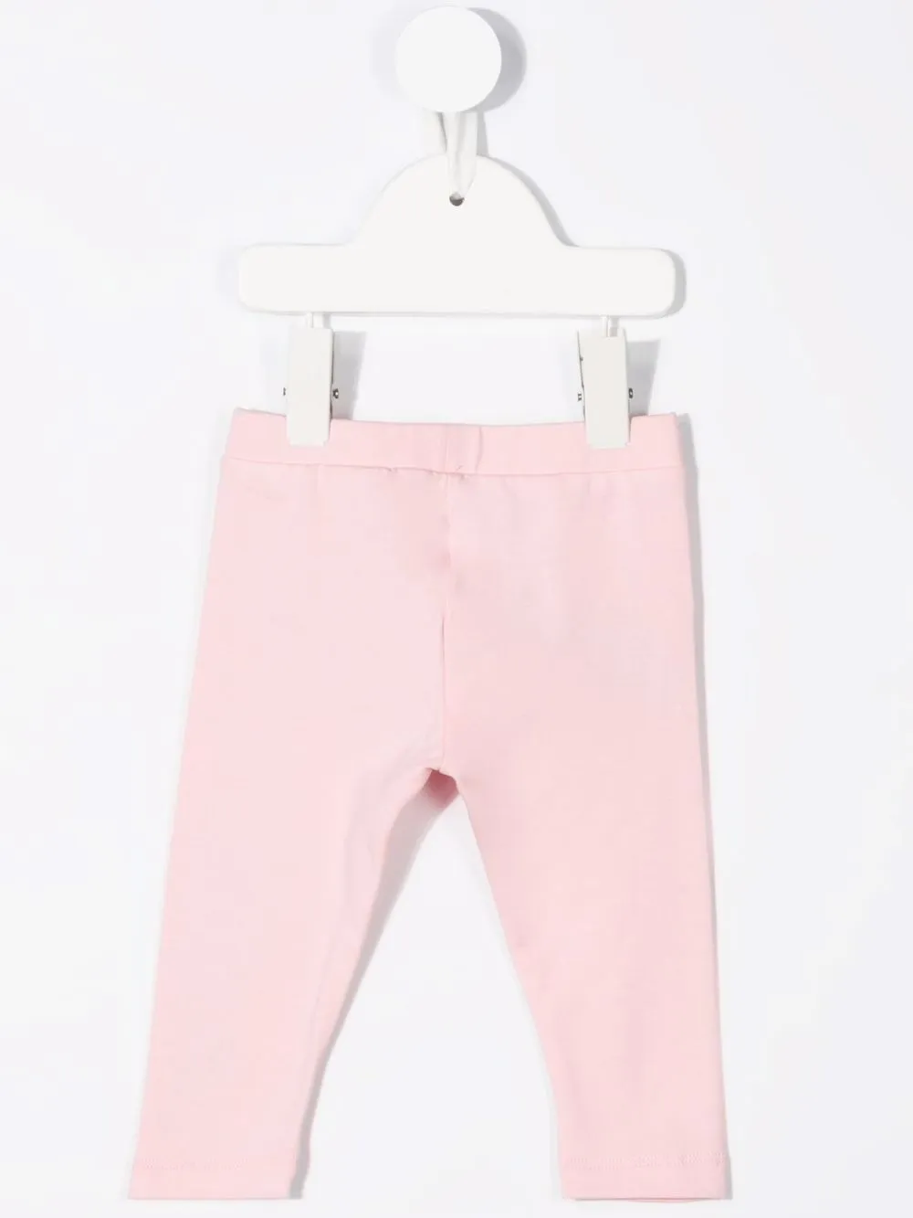 Moschino Kids Legging met logoprint Roze