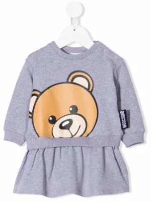 Teddy discount sweatshirt dress