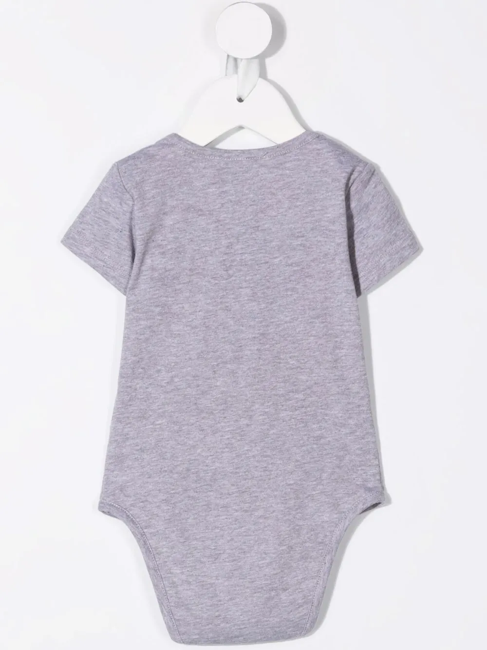 Moschino Kids Romper met logo - Grijs