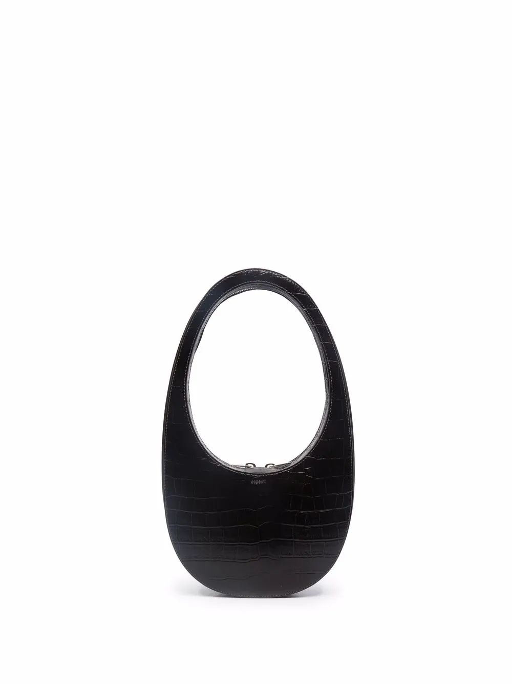Coperni Swipe crocodile-embossed bag