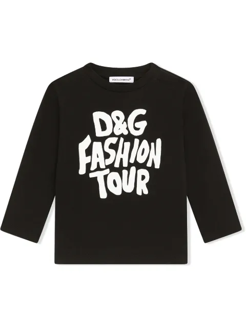 Dolce & Gabbana Kids Fashion Tour Tシャツ