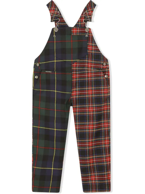 Dolce & Gabbana Kids دنغري بطبعات طارطان متنوعة