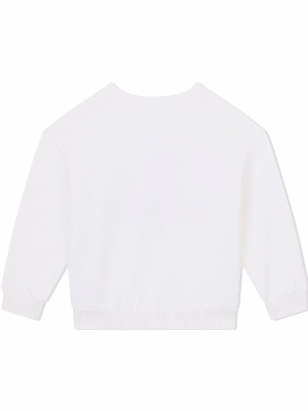 Dolce & Gabbana Kids Sweater met tekst - Wit