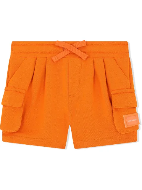 Dolce & Gabbana Kids jersey cargo shorts