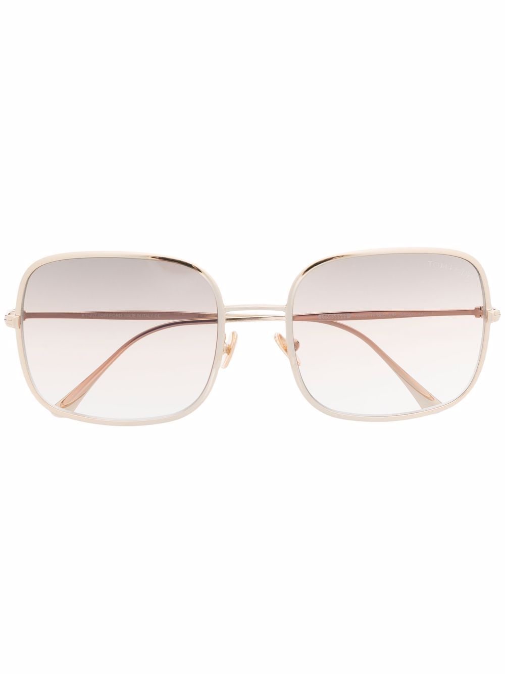 фото Tom ford eyewear солнцезащитные очки keira в квадратной оправе