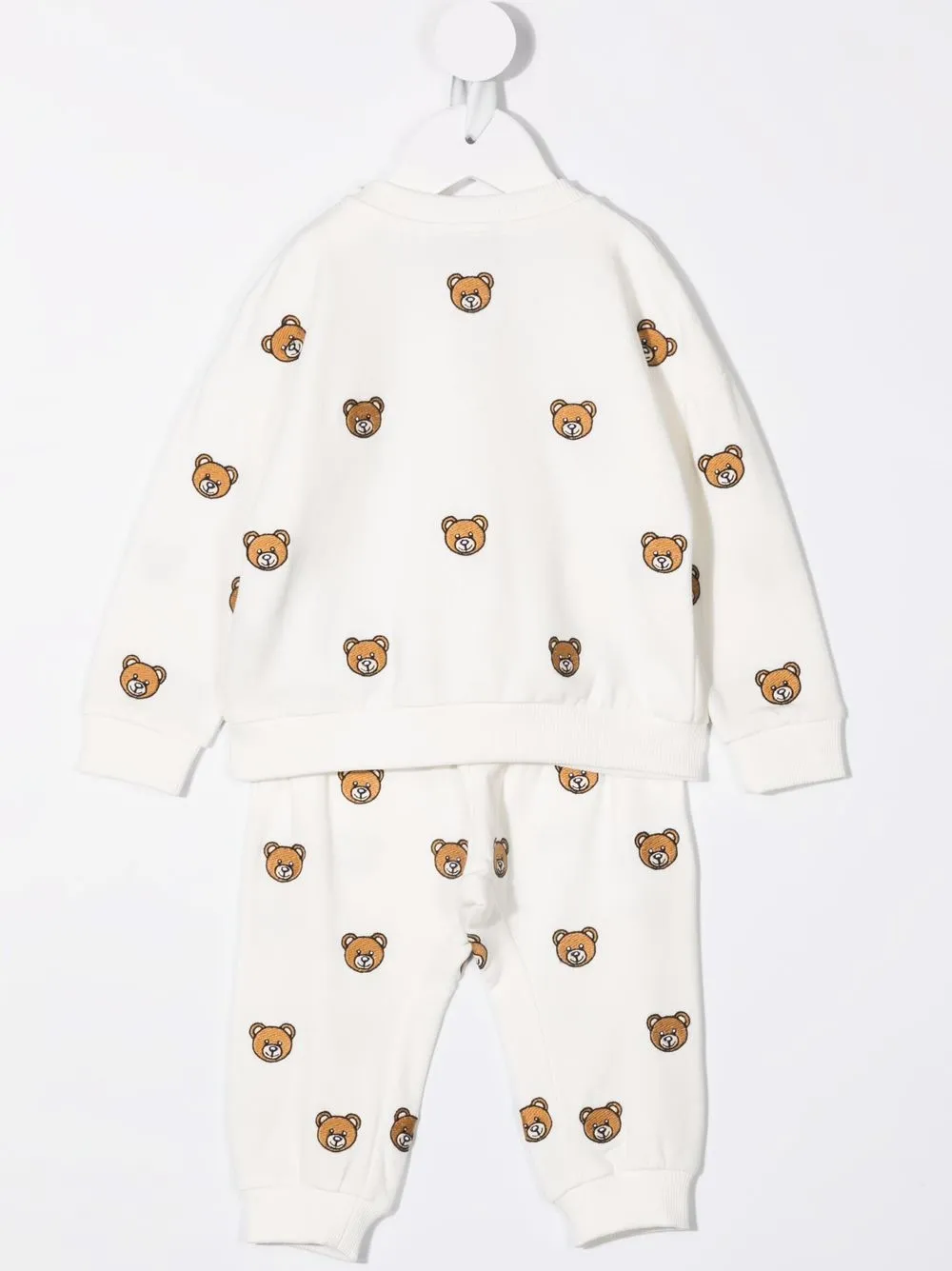 фото Moschino kids спортивный костюм с вышивкой teddy bear