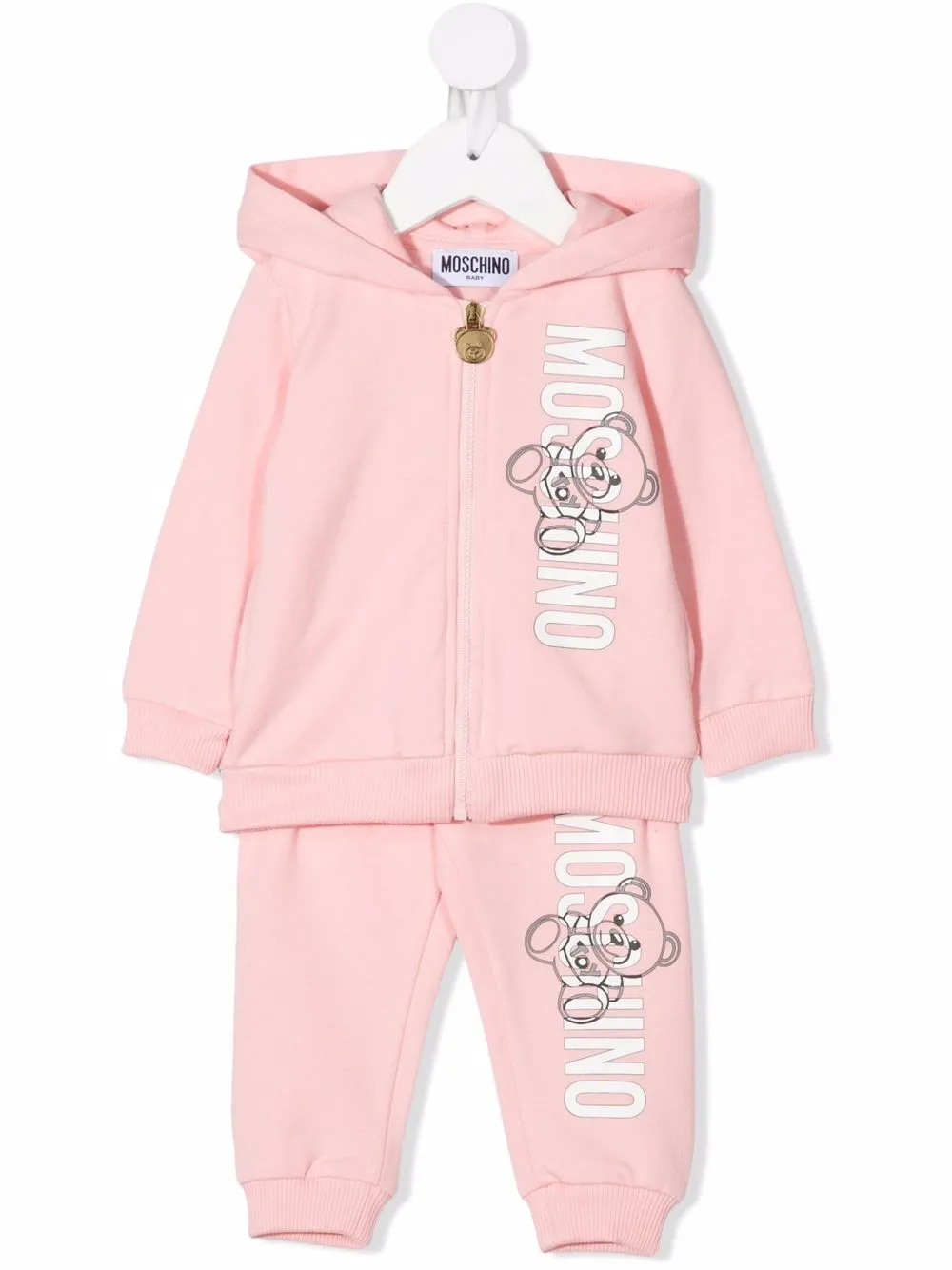 фото Moschino kids спортивный костюм с логотипом