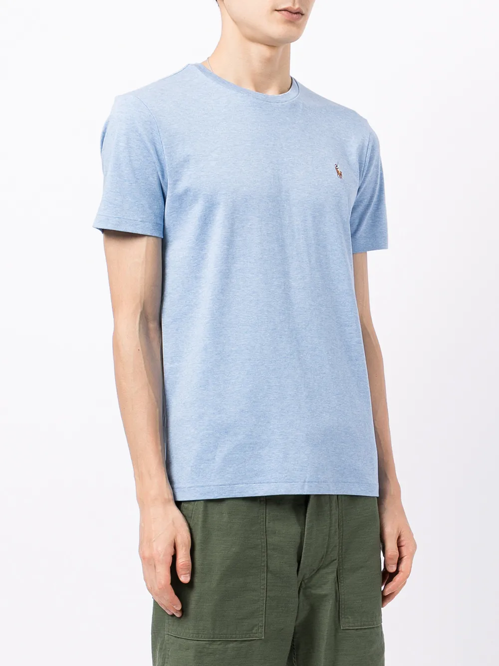 фото Polo ralph lauren футболка с вышивкой polo pony