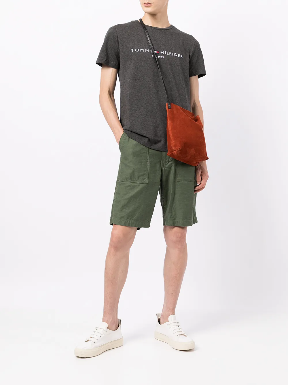 фото Tommy hilfiger футболка с логотипом