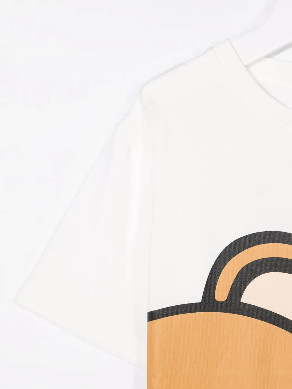 фото Moschino kids футболка с принтом и логотипом