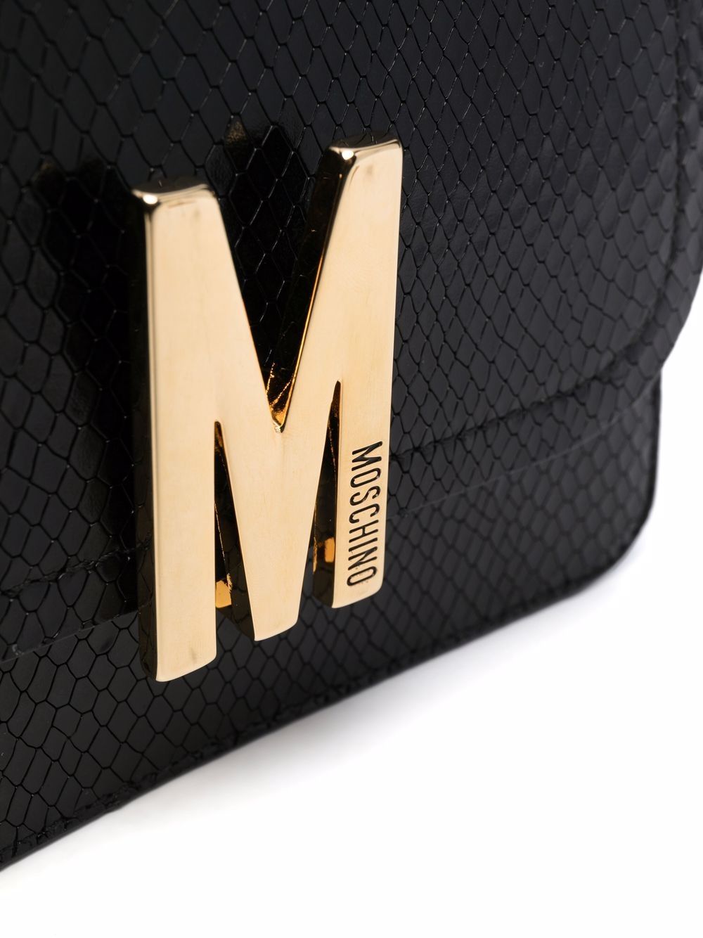 фото Moschino сумка через плечо с логотипом