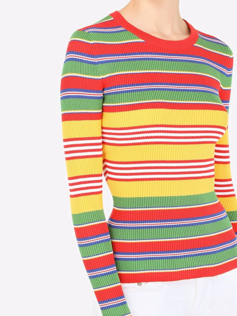 Dolce & Gabbana Gestreepte trui Rood