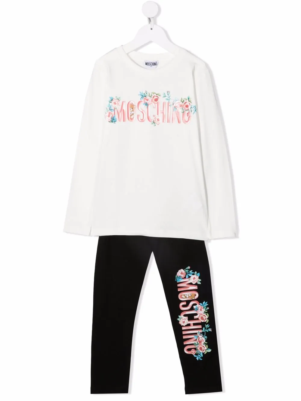 фото Moschino kids спортивный костюм с логотипом