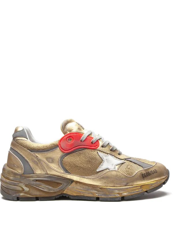 Golden Goose Running Dad Net Sneakers - Farfetch