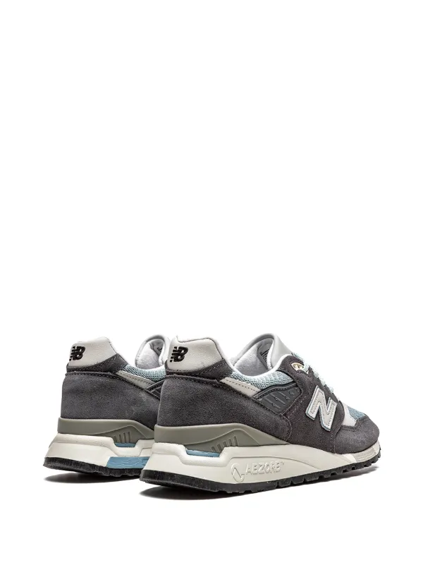 New x Kith 998 "Steel low-top Sneakers Farfetch