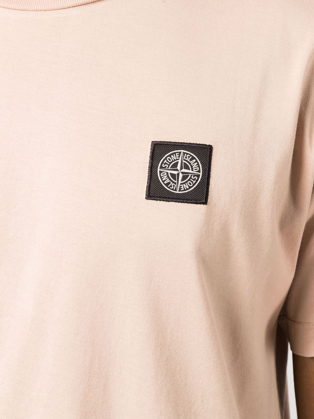 фото Stone island футболка с нашивкой-логотипом