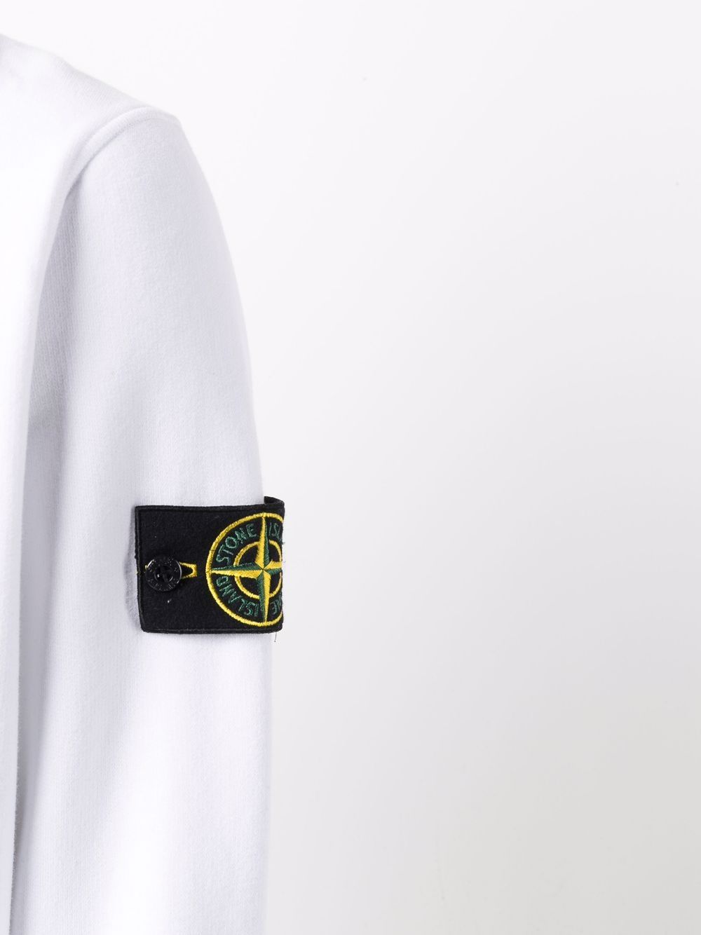 фото Stone island толстовка с круглым вырезом и нашивкой-логотипом