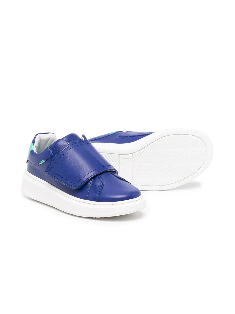 фото Emporio armani kids кеды ea на липучках