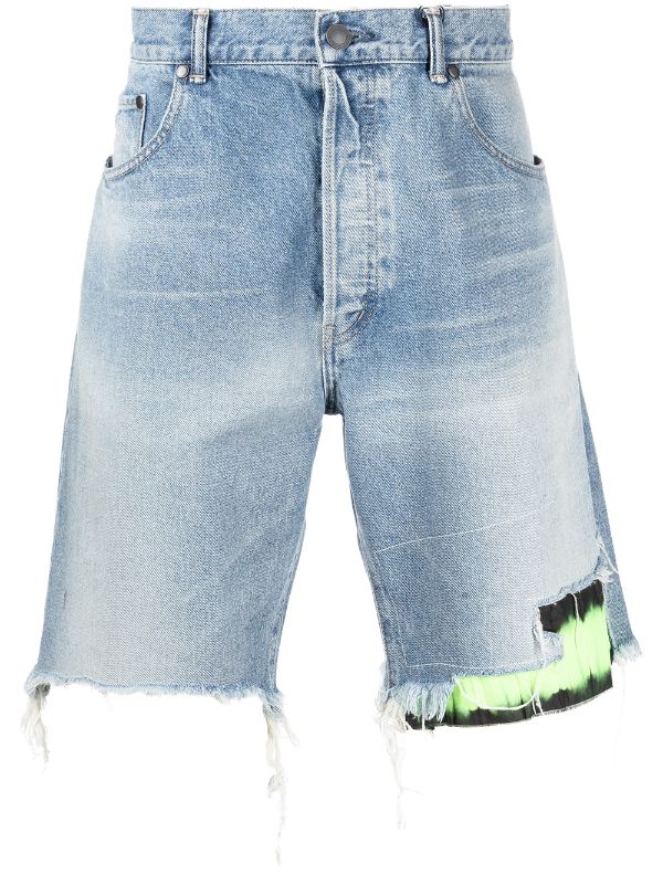 john elliott jean shorts