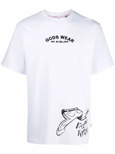 GCDS logo crew-neck T-shirt