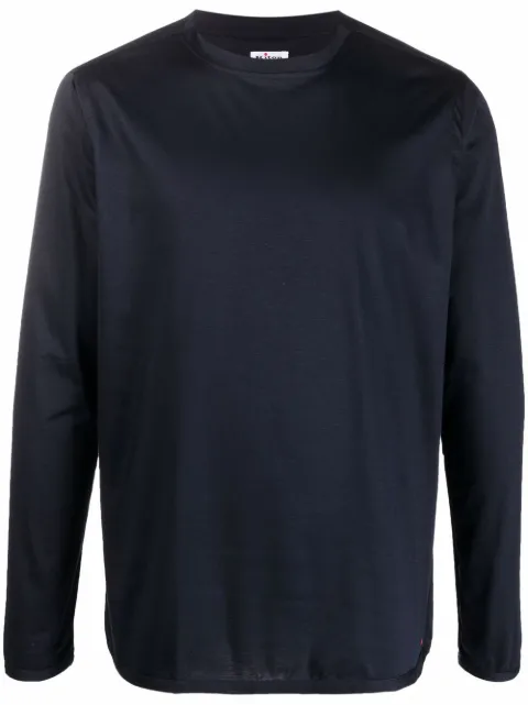 Kiton crewneck jersey T-shirt