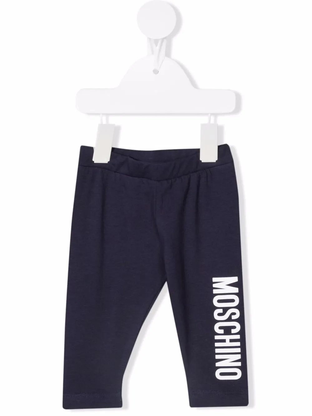

Moschino Kids pants con logo estampado - Azul