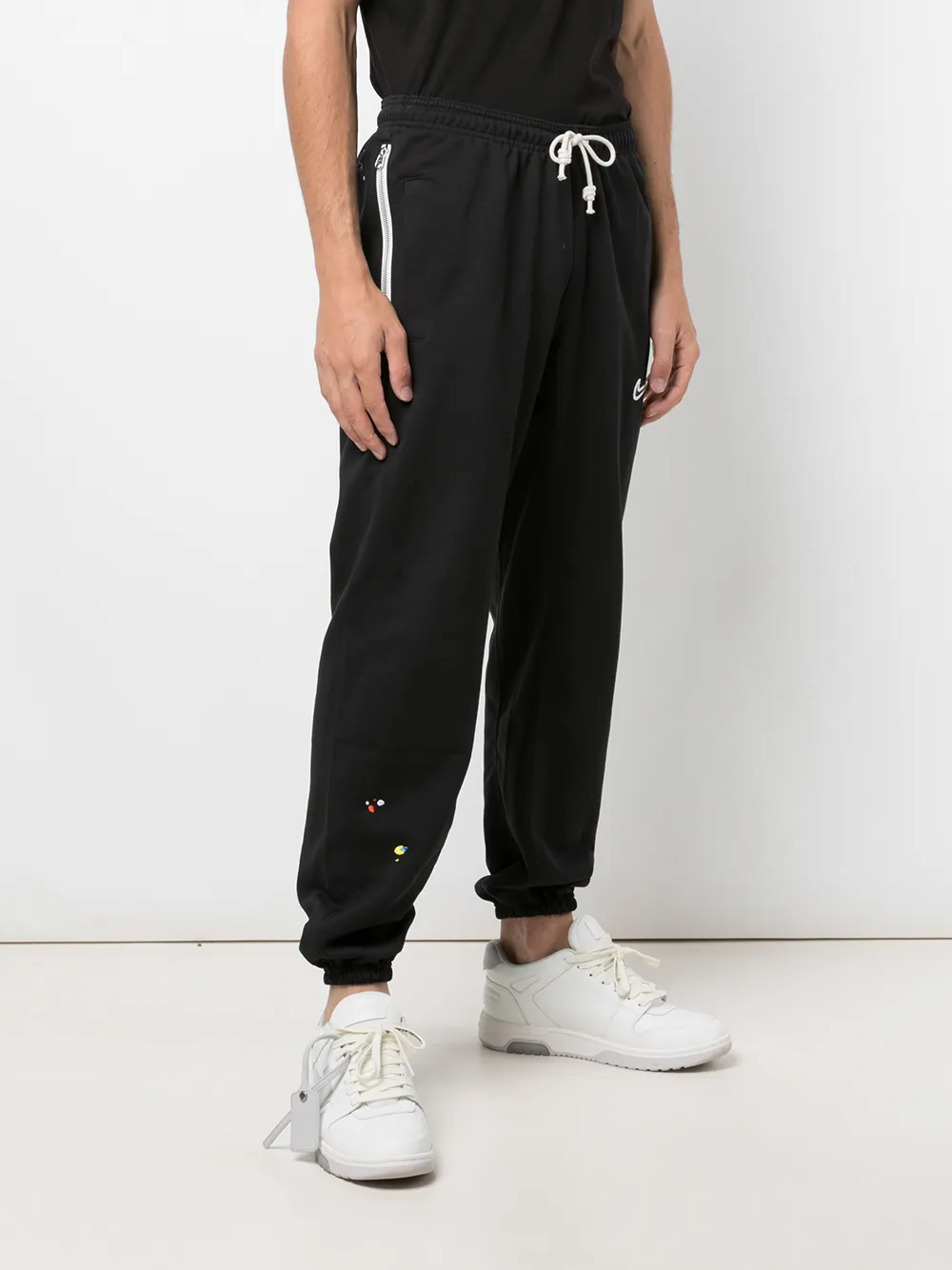 фото Nike спортивные брюки с вышитым логотипом