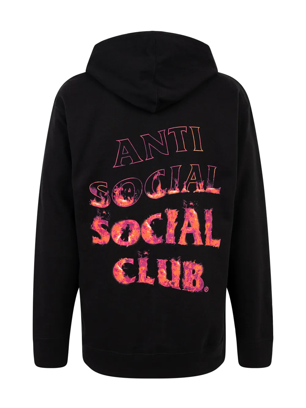Anti Social Social Club California Long-sleeve Hoodie In Schwarz