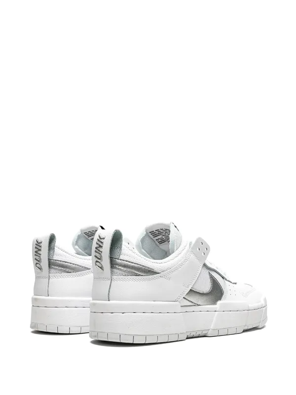 nike dunk low disrupt silver