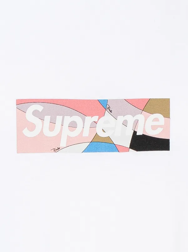 Supreme x Emilio Pucci Box Logo Tee