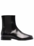 Maison Margiela Tabi leather Chelsea boots - Black