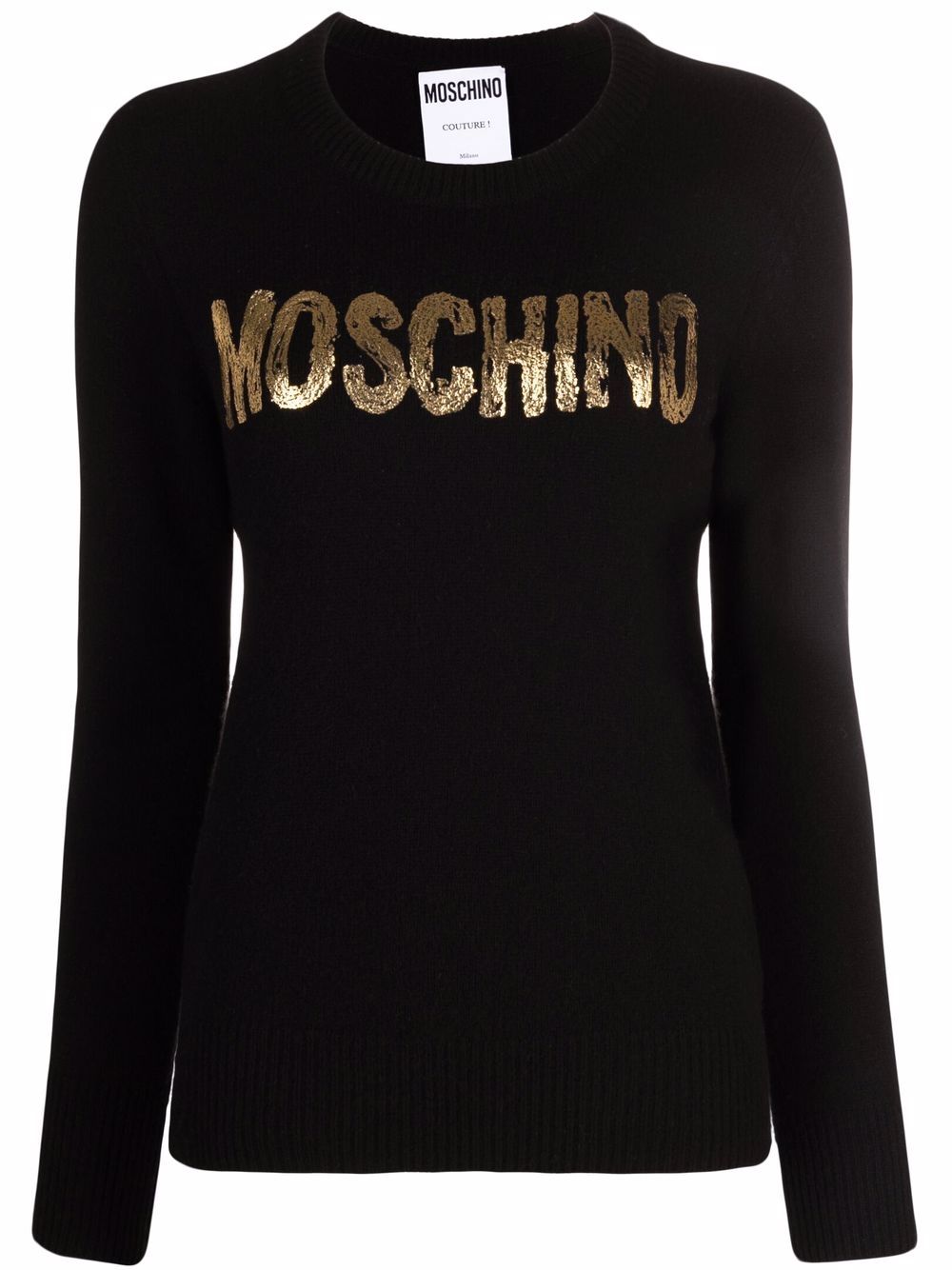 фото Moschino джемпер с 3d логотипом