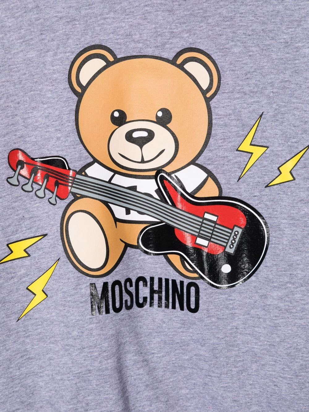 фото Moschino kids худи с принтом toy bear