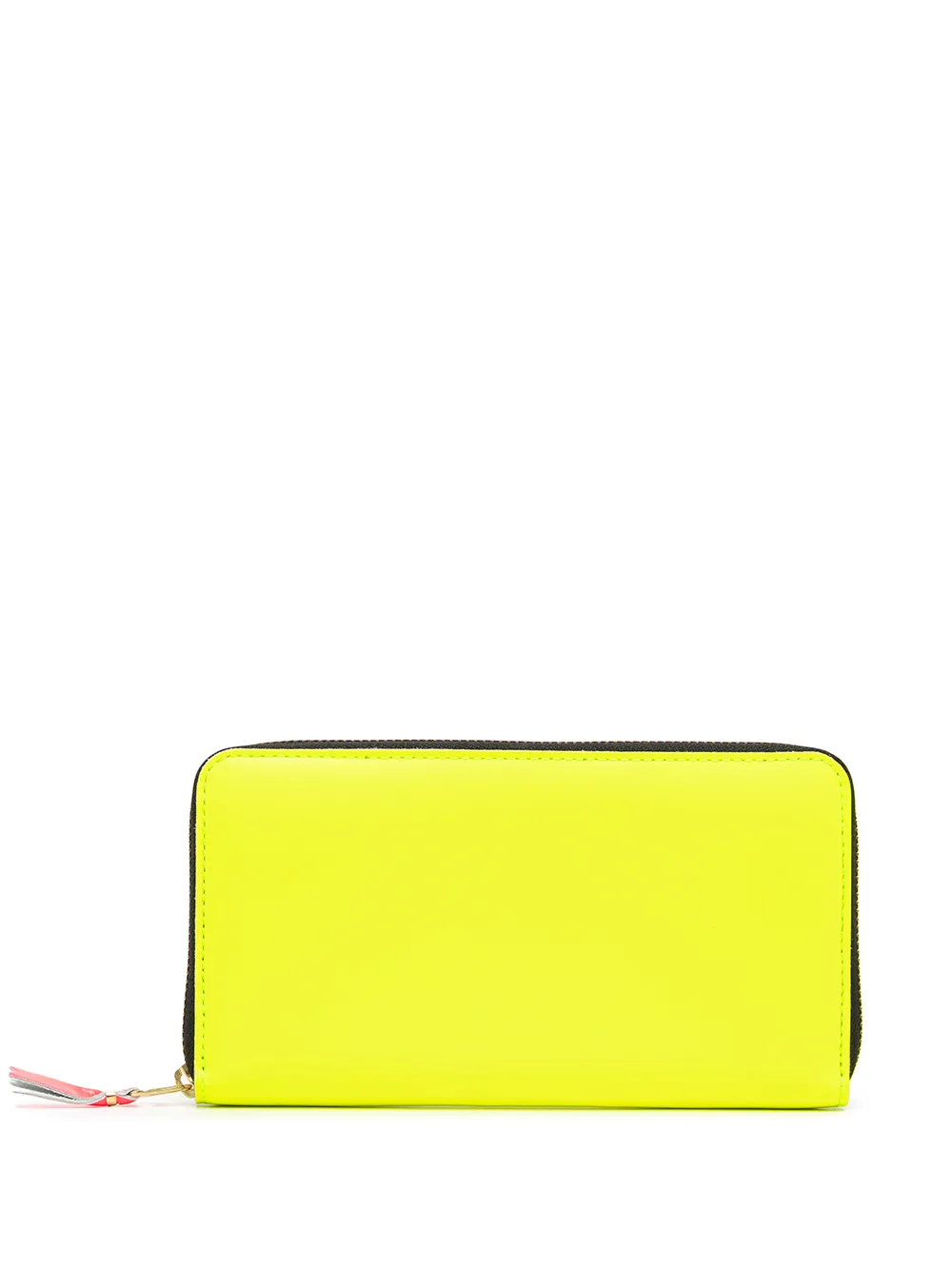 Comme des garcons 2025 zip around wallet yellow