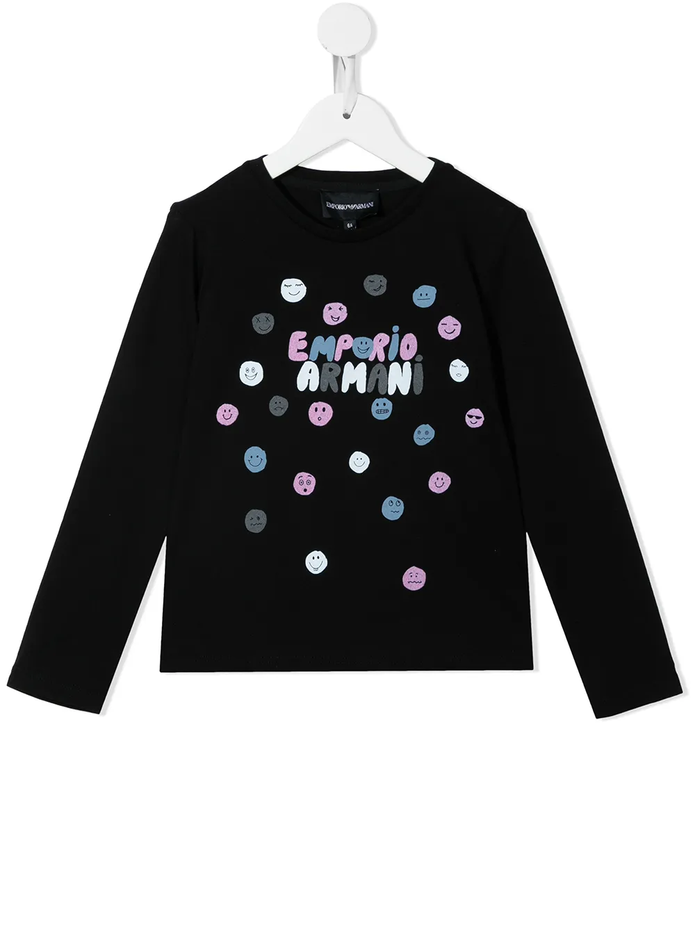 фото Emporio armani kids футболка с логотипом