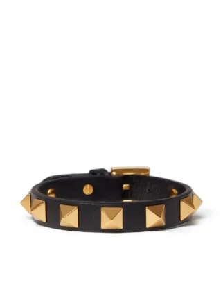 Valentino Garavani ロックスタッズ レザーブレスレット 通販 Valentino Garavani ロックスタッズ レザーブレスレット 通販