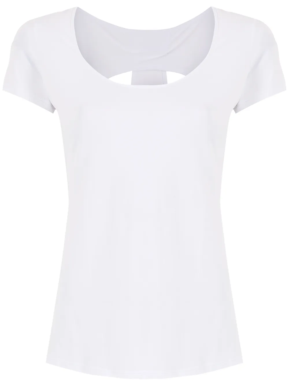 Track & Field Blusa com recortes | Branco | Image 1