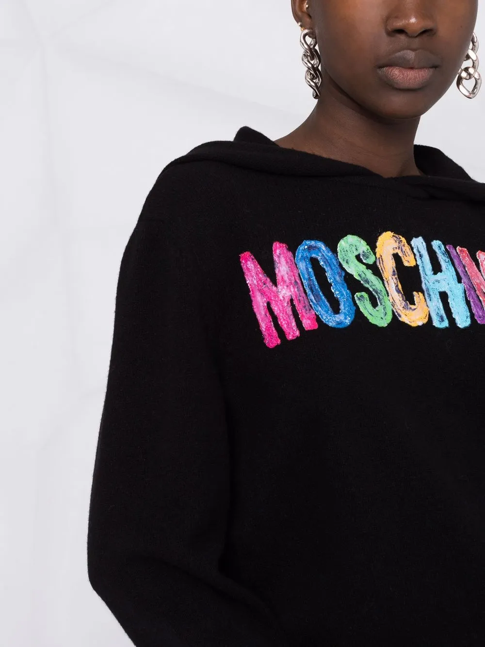 фото Moschino худи с логотипом