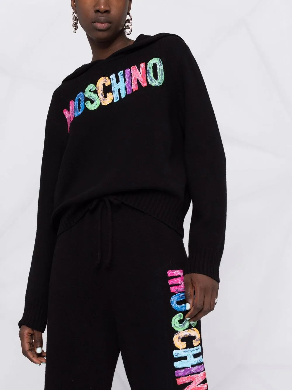 фото Moschino худи с логотипом