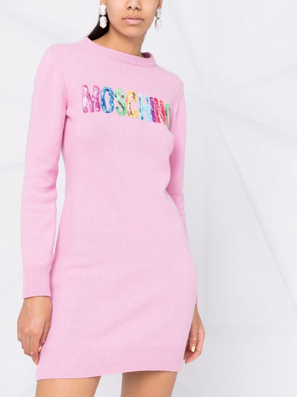 фото Moschino платье с логотипом