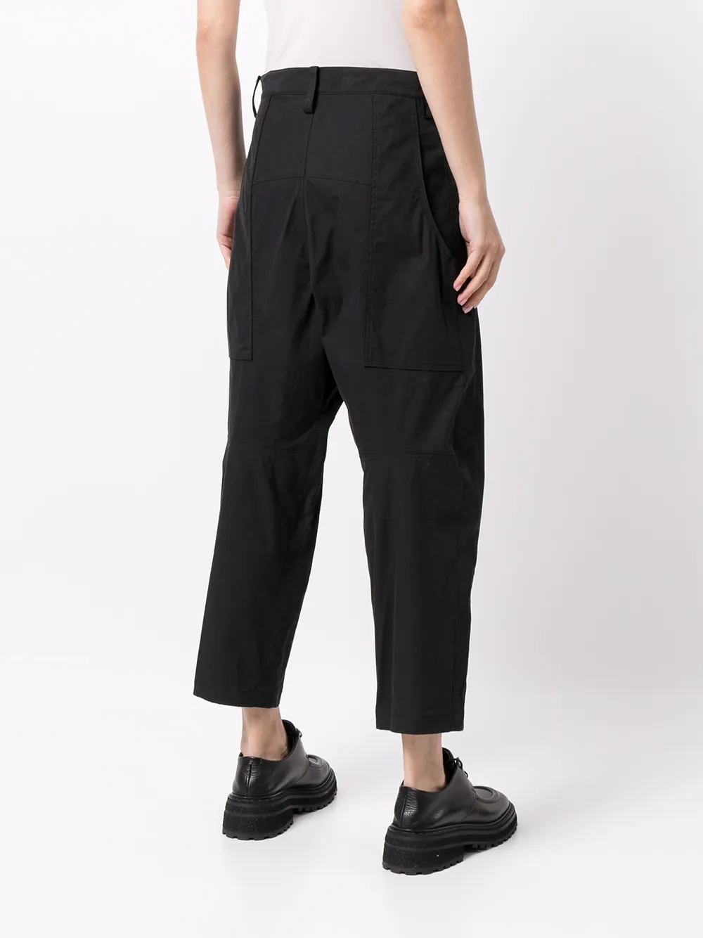 фото Yohji yamamoto брюки с завышенной талией