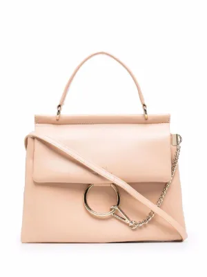 Chloé Autunno Inverno 21/22 borsa tess piccola in pelle nera -  CHC18WS153A37001